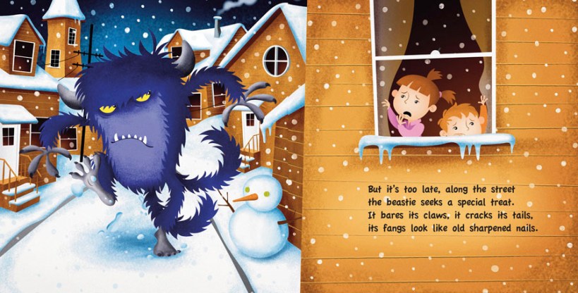 The Fearsome Beastie - an award winning book by Giles Paley-Phillips (c) themaverickshop.com