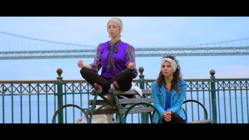 Daphne Tenne (left) stars as Liz in the film ‘Love Is…’